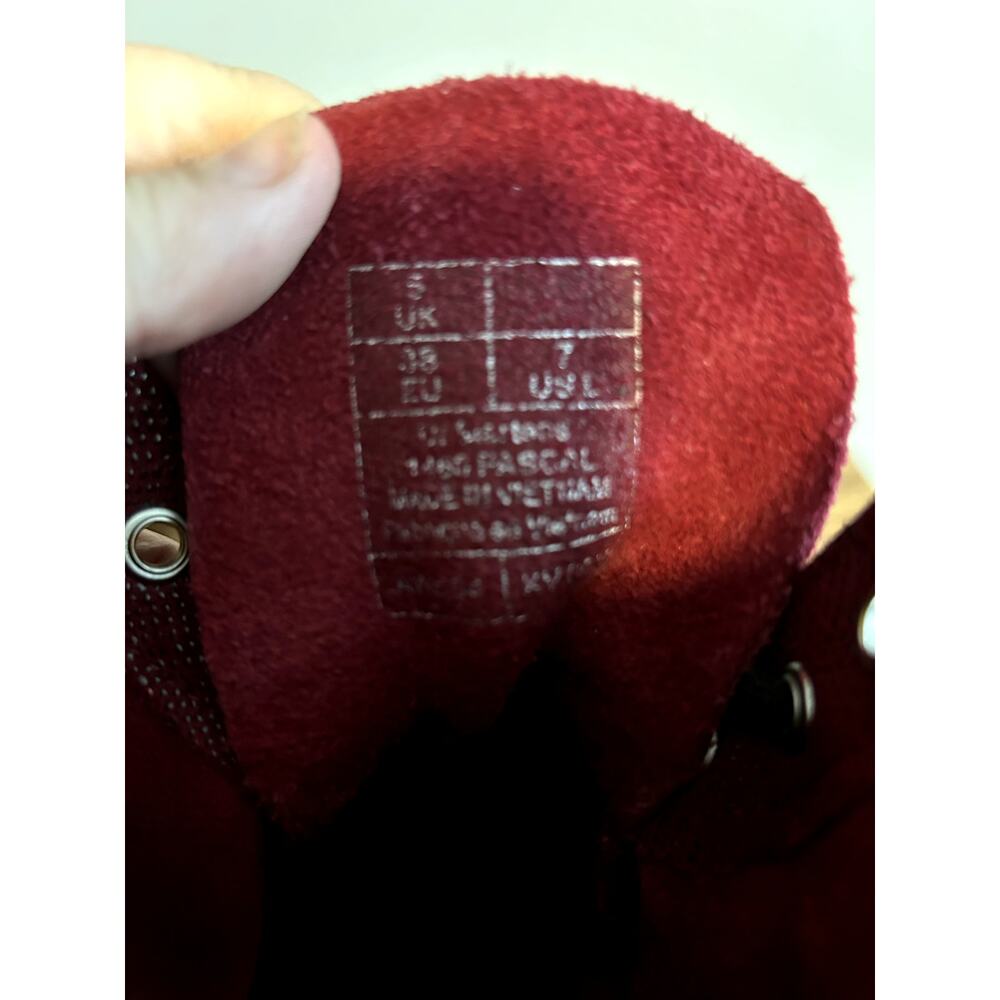 Dr Martens Deep Red Crystal Beaded size 7/EU 38 - Picture 7 of 7